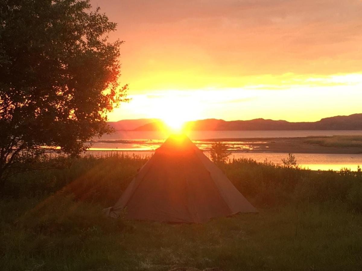Fjordutsikten Motell & Camping As Лаквельв Екстер'єр фото